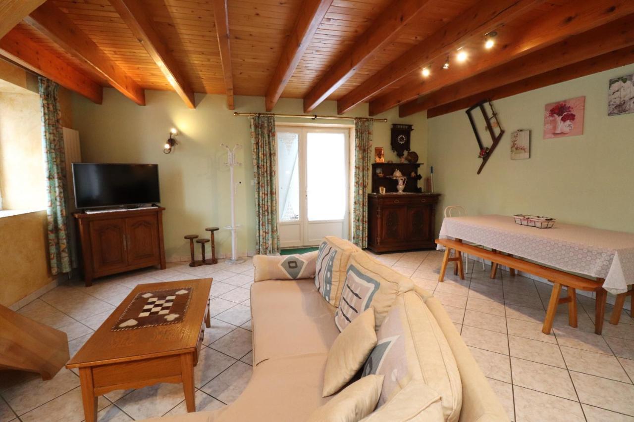 La Grange Aux Creations Villa Mentieres Bagian luar foto
